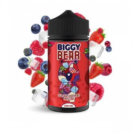 Fruits Rouges Grenade Fraise des Bois – E-liquide Biggy Bear