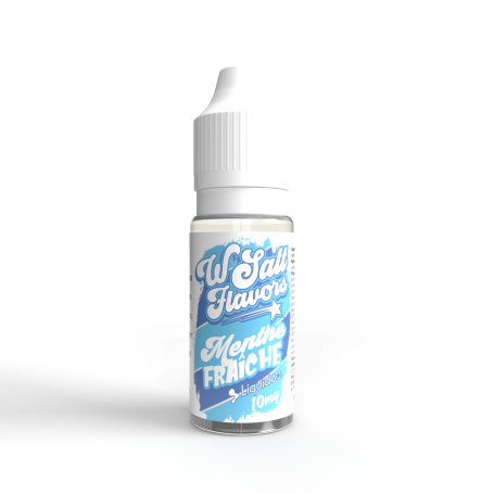 Menthe fraiche sels de nicotine Wsalt Liquideo 10ml