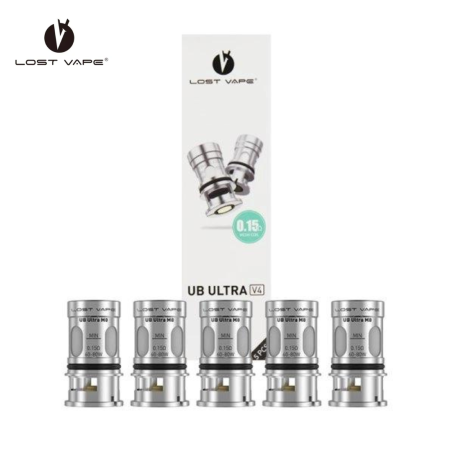 Résistances UB Ultra Lost vape x5