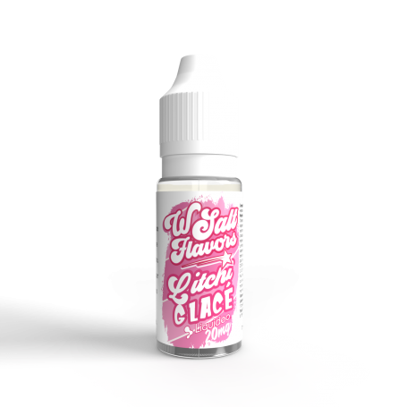 Litchi glacé sels de nicotine Wsalt Liquideo 10ml
