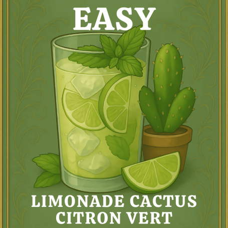 Limonade cactus citron vert Easy fill