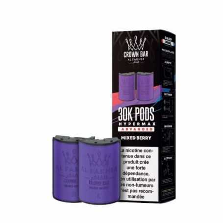 Cartouche Puff Hypermax advanced 30K Crown bar Al fakher 6mg