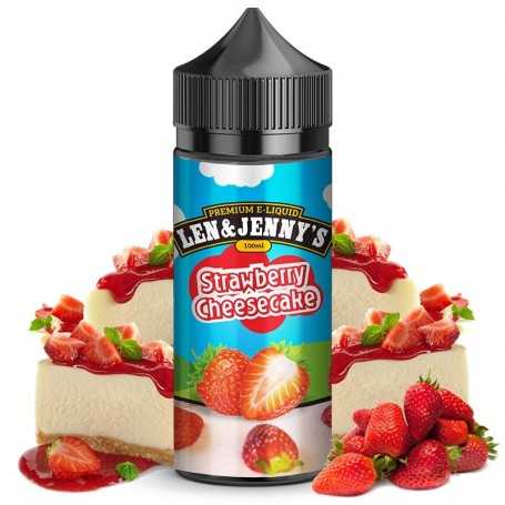 Strawberry cheesecake Len & Jenny's 100ml