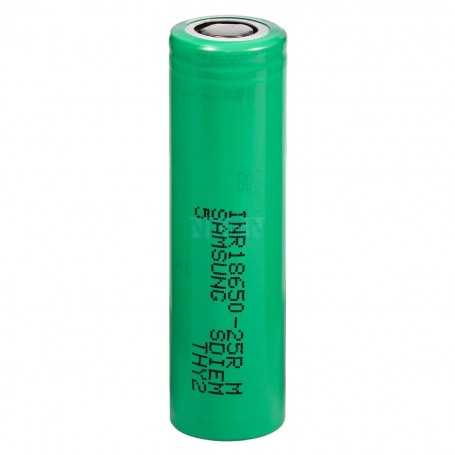 Accu 18650 Samsung 25R 2500 mah