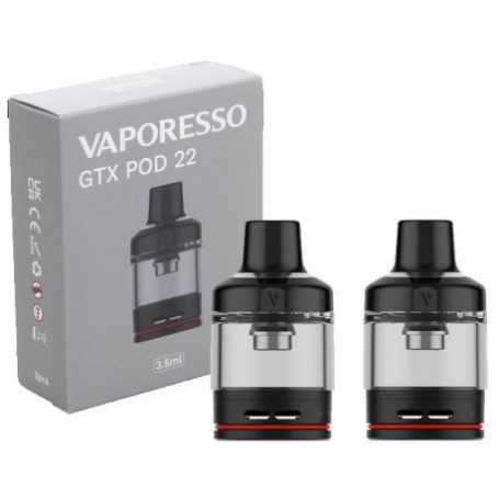 Cartouche GTX pod 22 Vaporesso x2